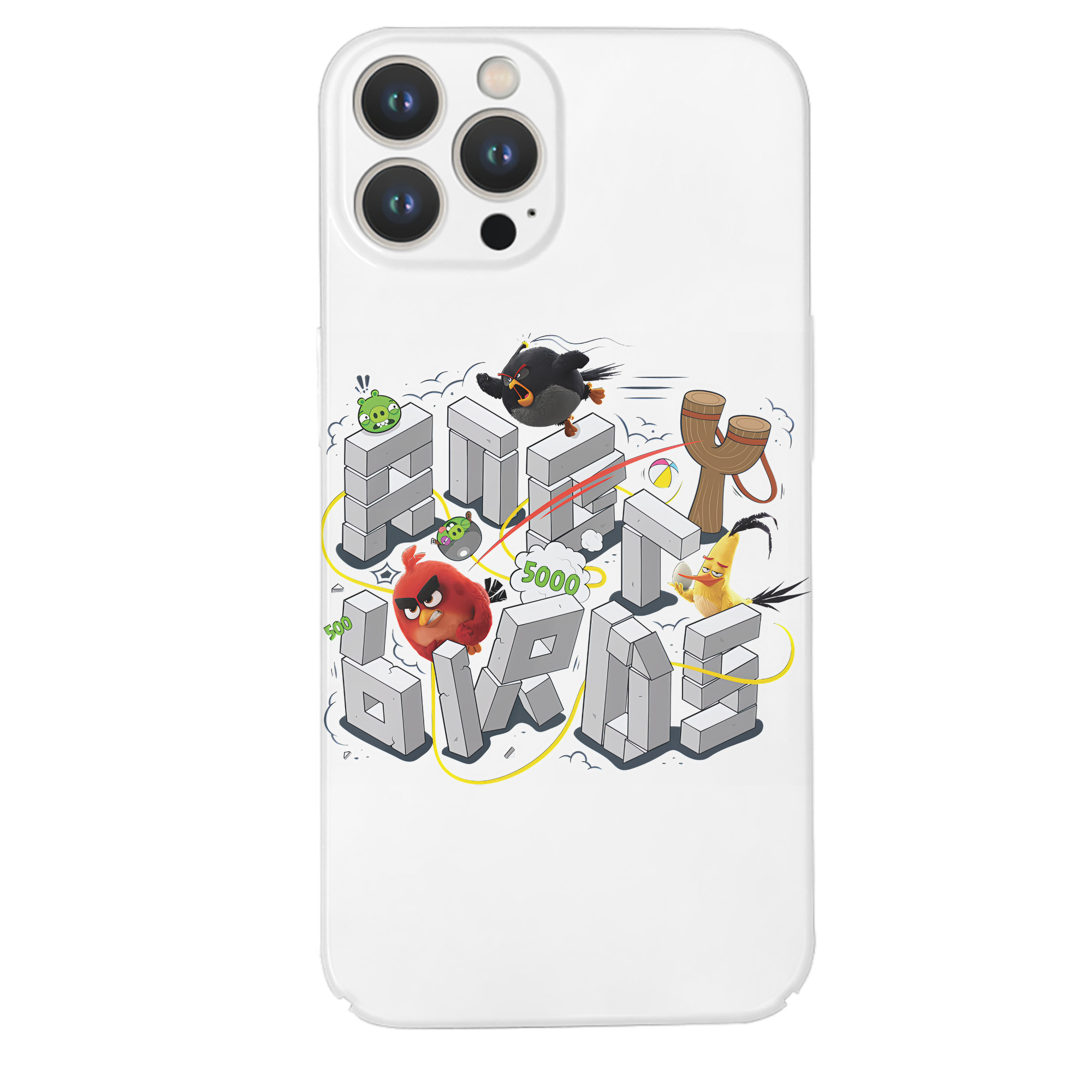 （画像用） Angry Birds アングリーバード 【iPhone 14シリーズ対応】ハードケース